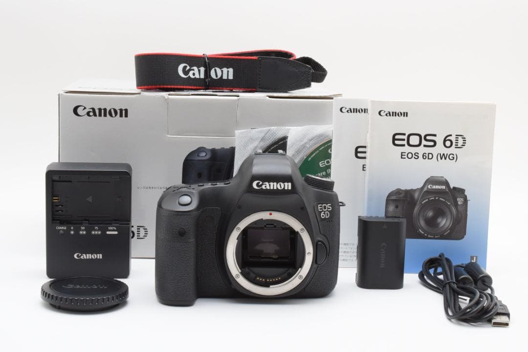 Canon EOS 6D Wi-Fi対応 フルサイズ デジタル一眼レフカメラ