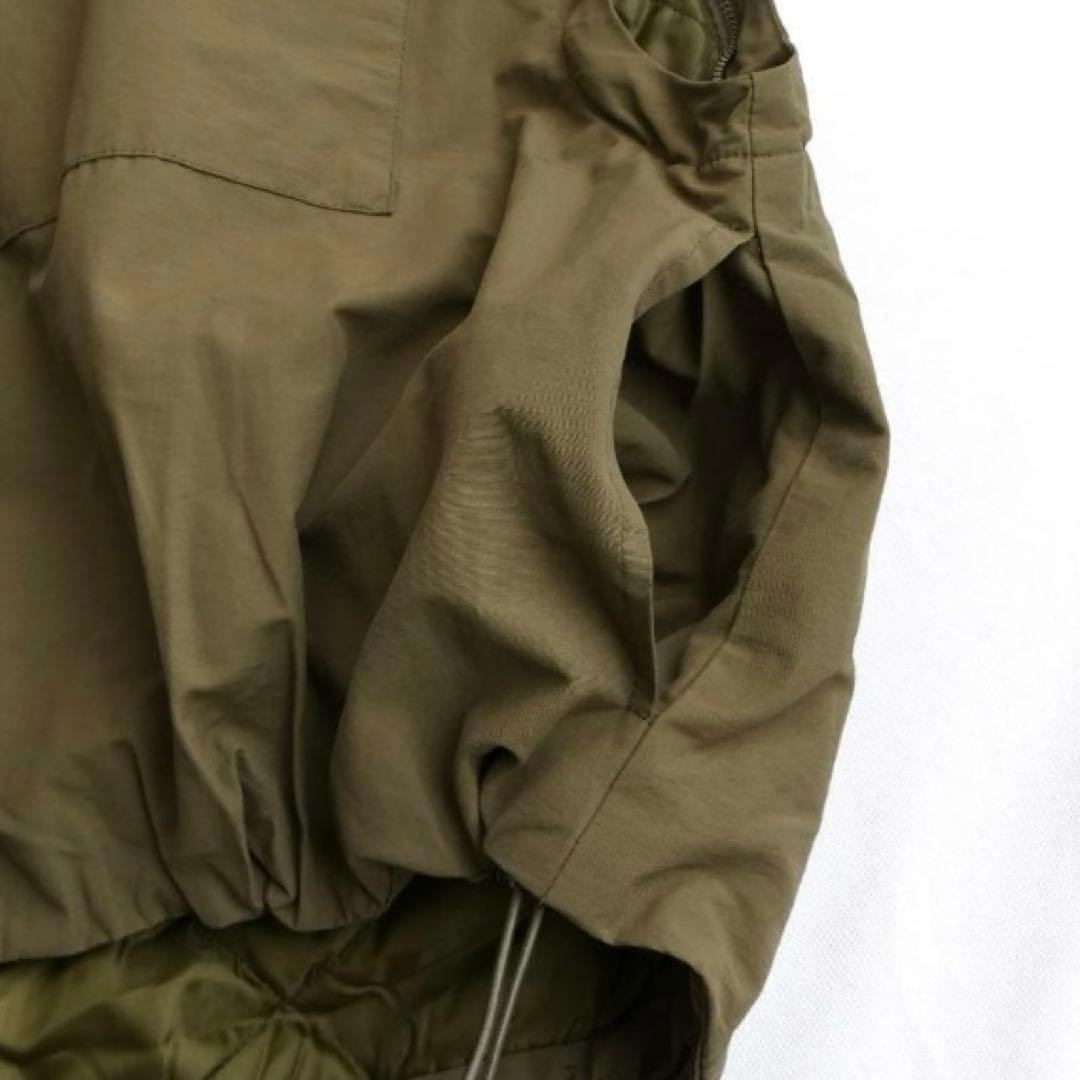 CIAOPANIC TYPY　マルチウェイ ミリタリー裾ドロストスタンドブルゾン