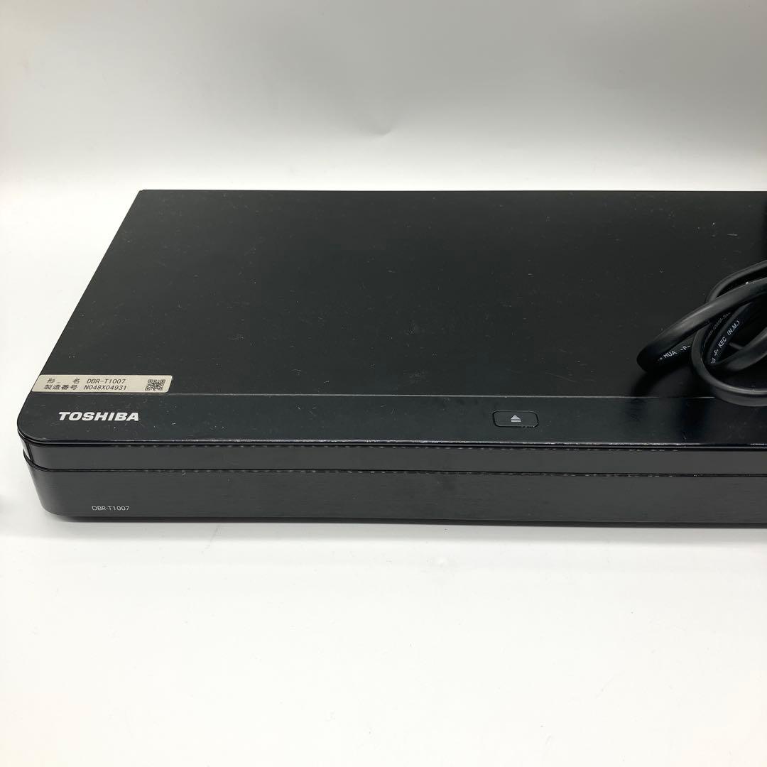 東芝 1TB 3チューナー搭載3D対応ブルーレイレコーダーDBR-T1007