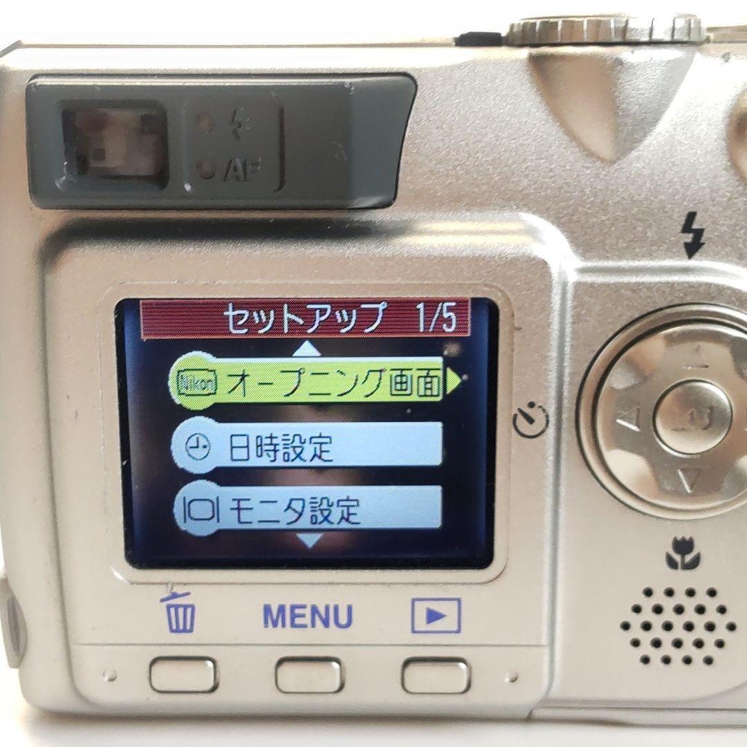動作確認済み ニコン COOLPIX 5200 オールドコンデジ デジカメ