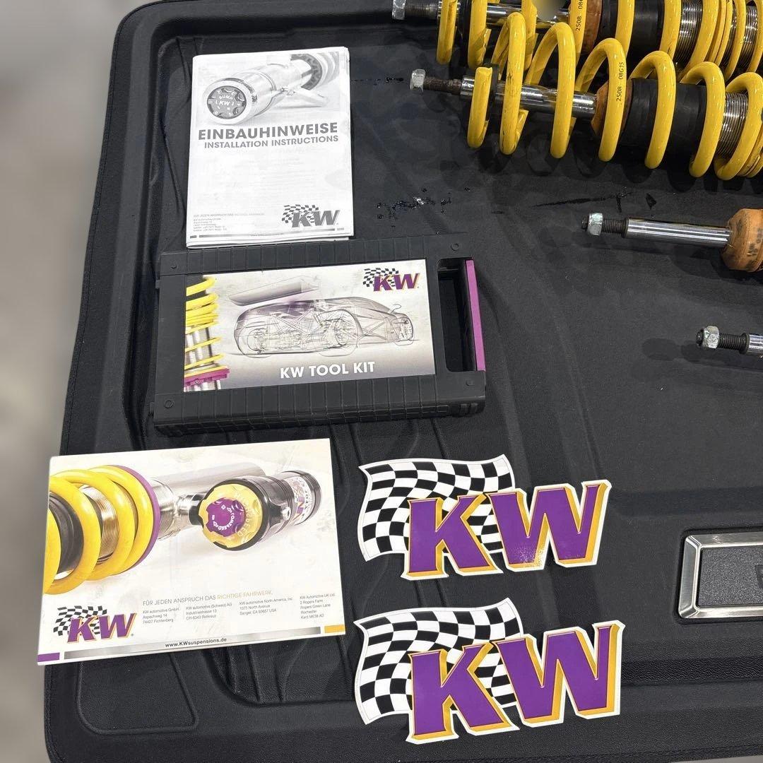  5シリーズツーリング用（F11）カーヴェー車高調KW・一応ジャンク品扱い