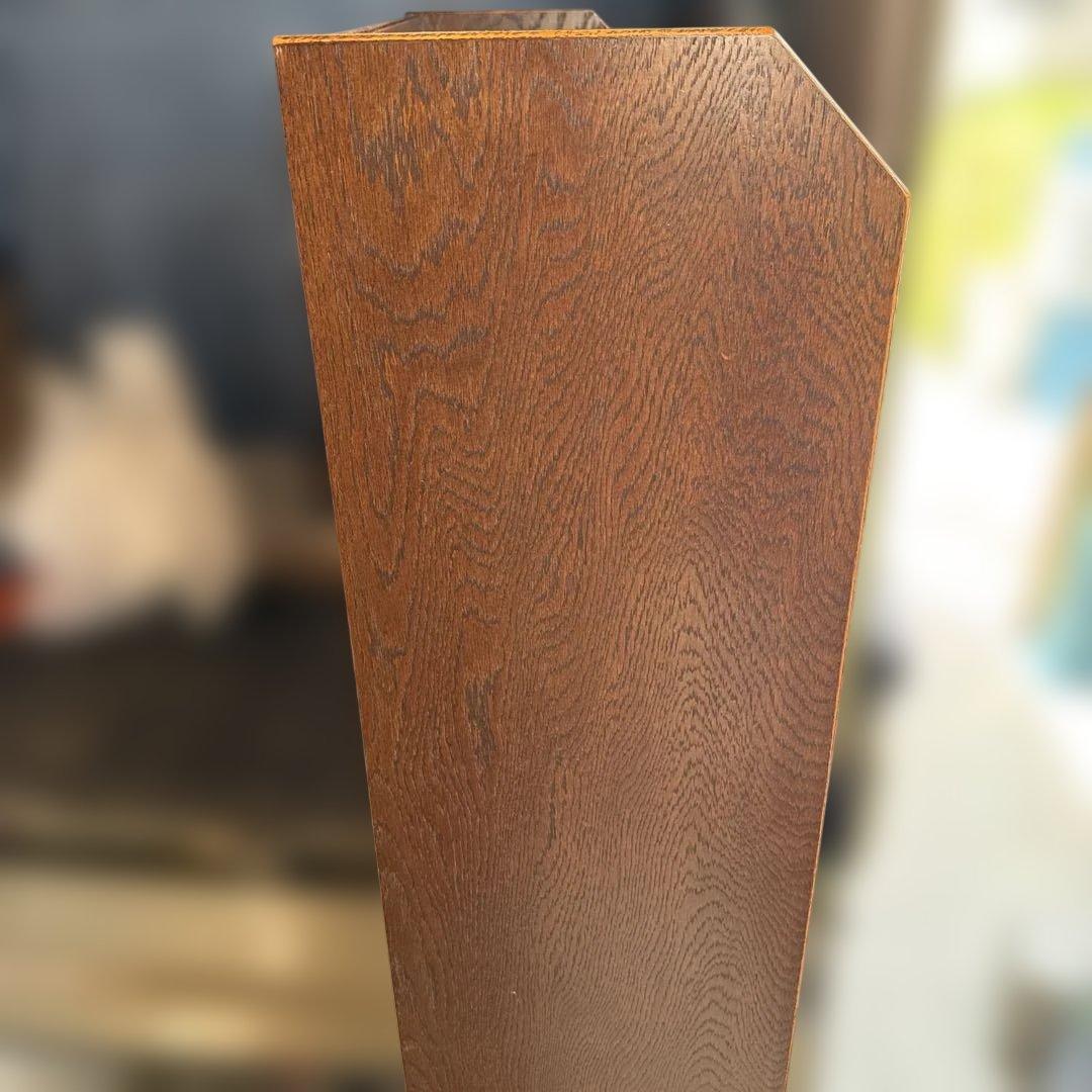 日本製 三越家具 ブルージュ ステンドグラス キャビネット サイドボード　訳あり