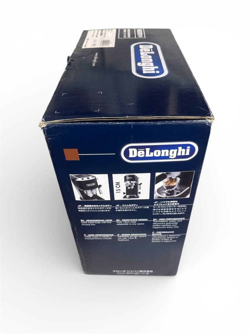 【新品・未使用】デロンギ デディカ エスプレッソマシン EC680BK 黒