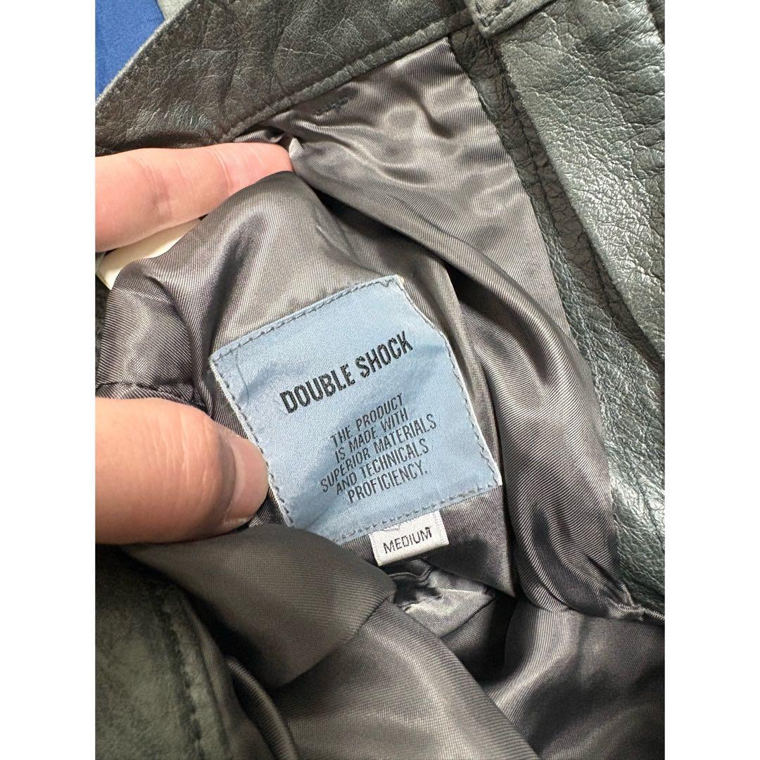 vintage 90s 00s y2k セージグリーン グレー レザーパンツ