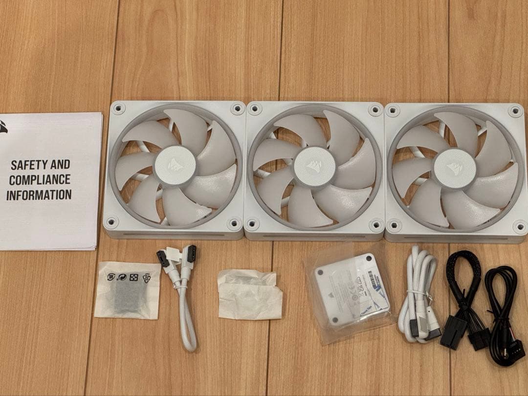 CORSAIR LX120 RGB Starter Kit ケースファンセット