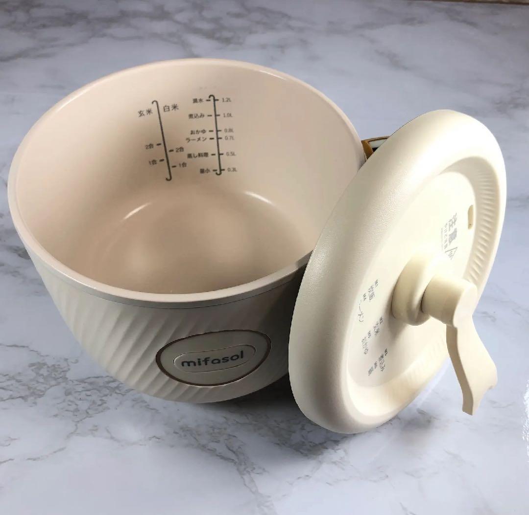 新品未使用 炊飯器 多機能炊飯器 クッキングケトル 1人用炊飯器 一人暮らし