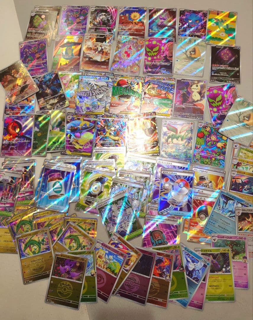 メガドリームex インフェルノX その他 SR AR ミラー 80枚 セット