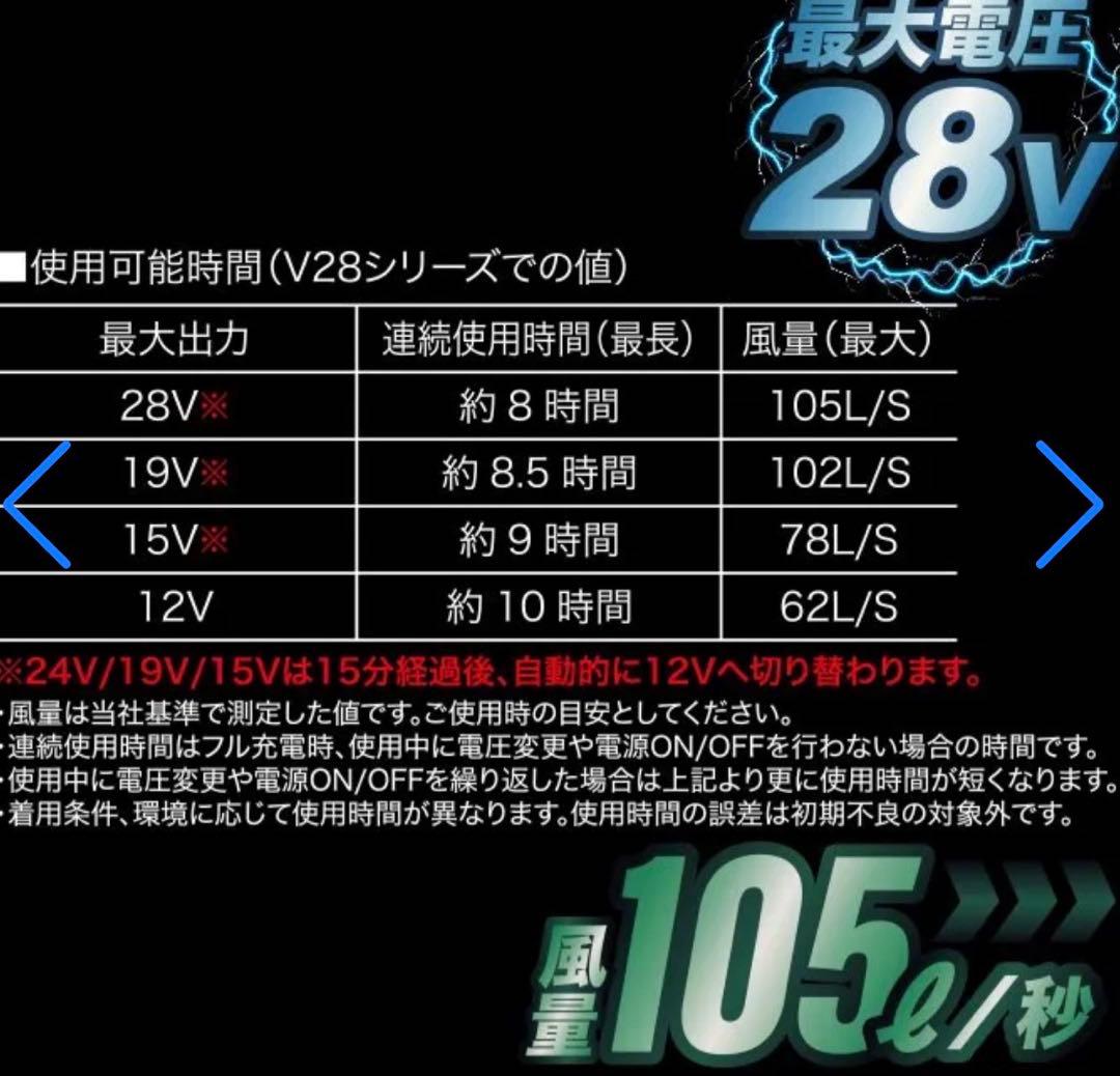 HOOH AIR COOLING SYSTEM ブラック28V 箱なし