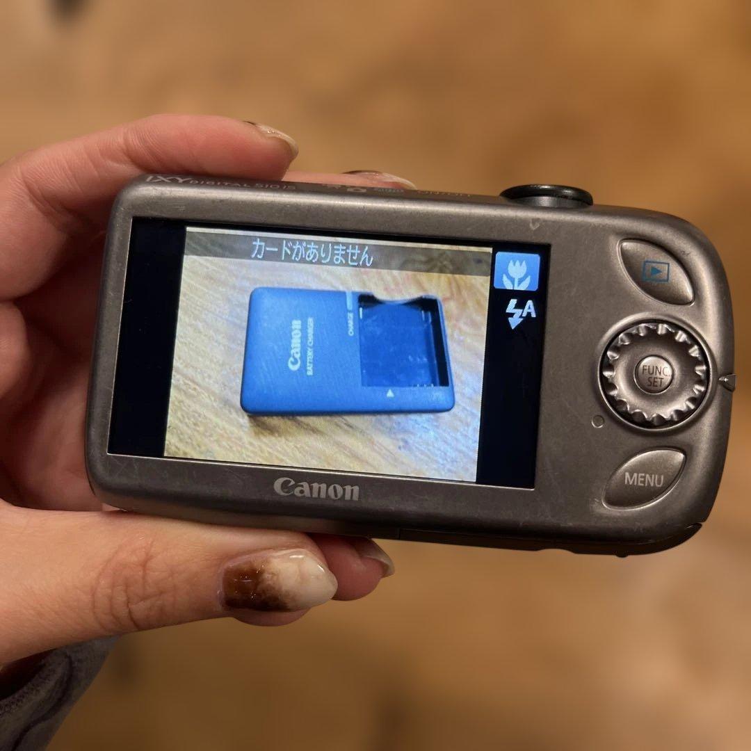 CANON IXY DEGITAL 510 IS PC1356 キヤノン水色レア