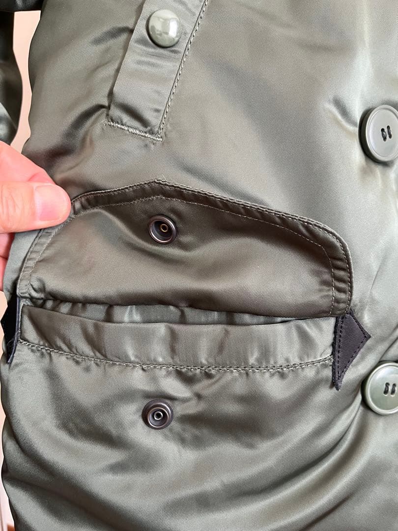 ALPHA N-3B アルファ、ミリタリージャケット、美品