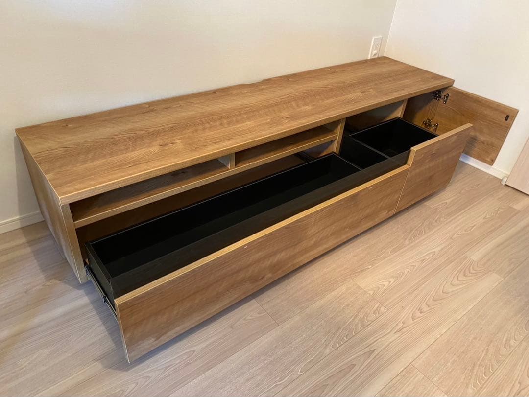 LOWYA テレビボード テレビ台 180cm シャビーナチュラル