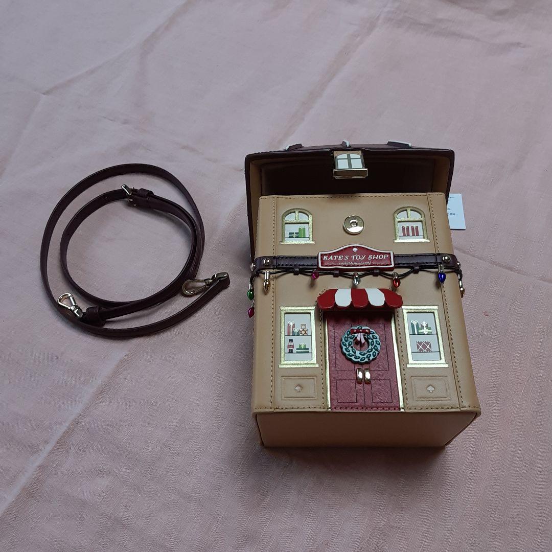 新品 ケイトスペード クリスマス ハウスのバッグ アルベロベロ ファン