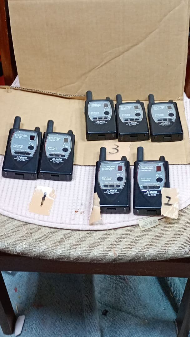 特定小電力トランシーバー ALINCODJ-P921①美品動作確認済2個一組