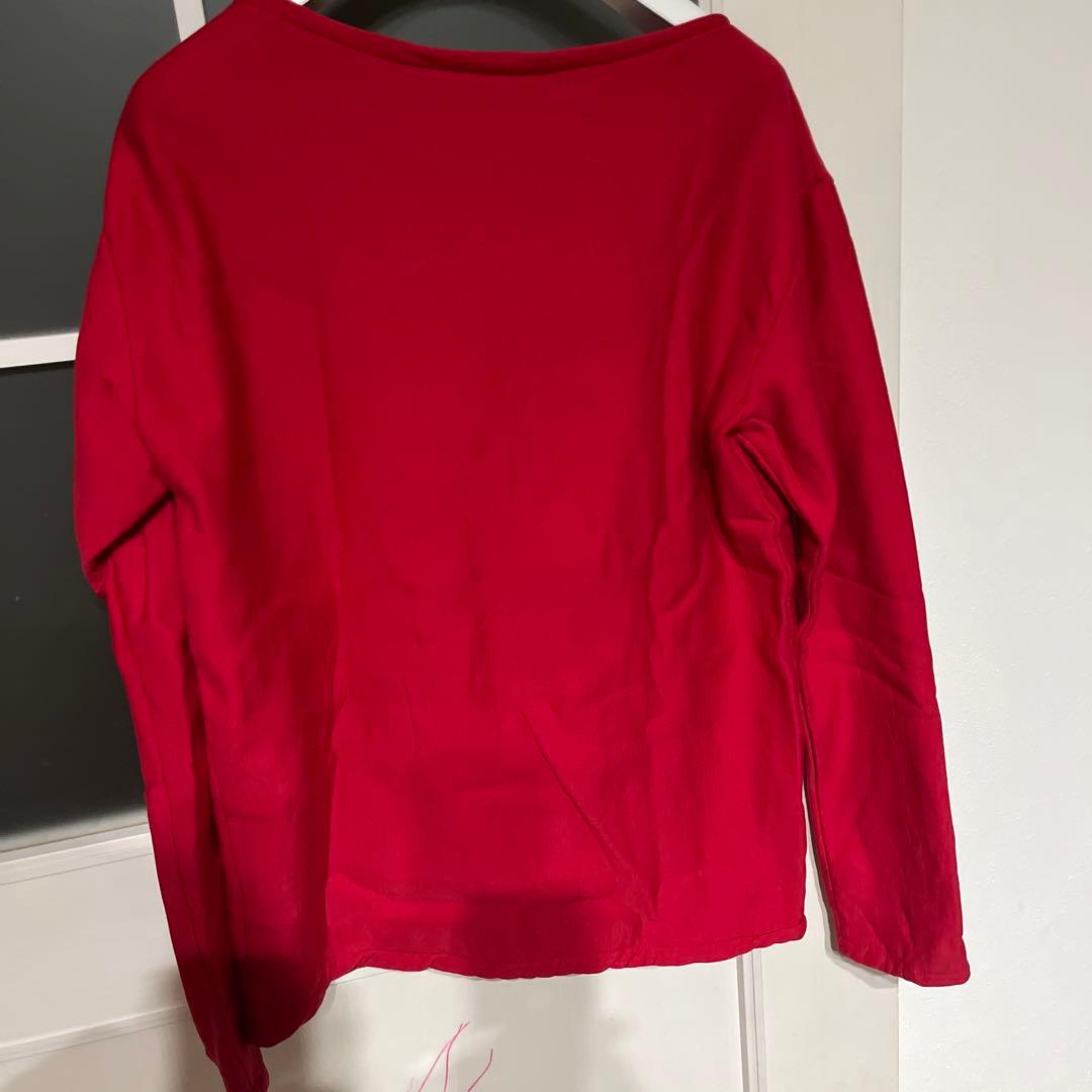 オーラリー　エラスティック ハイゲージ ボートネックスウェット