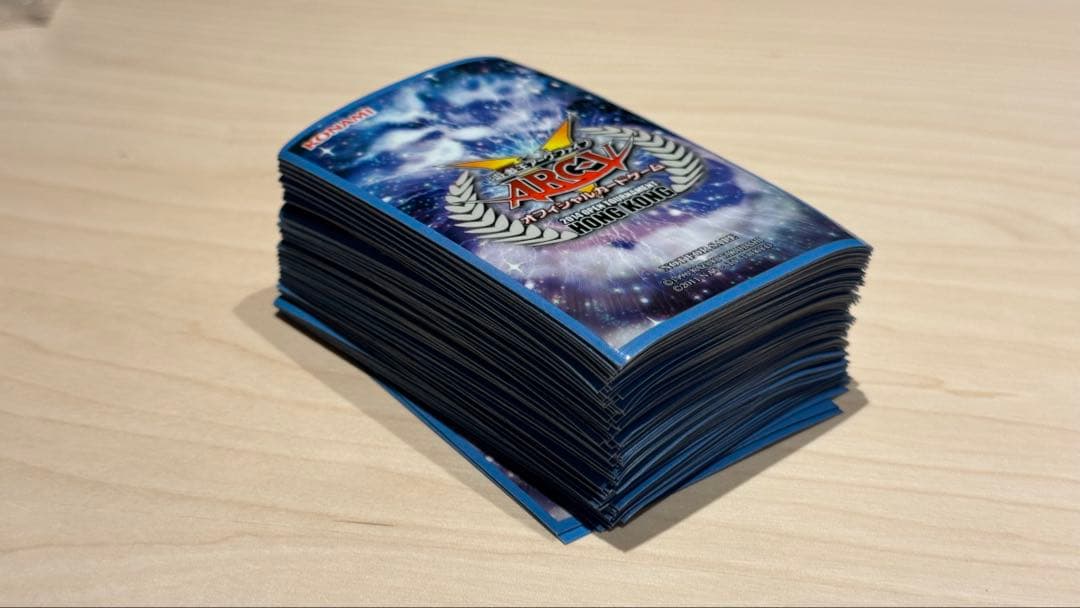 遊戯王 アジア 香港オープン 2014 プロモスリーブ 85枚