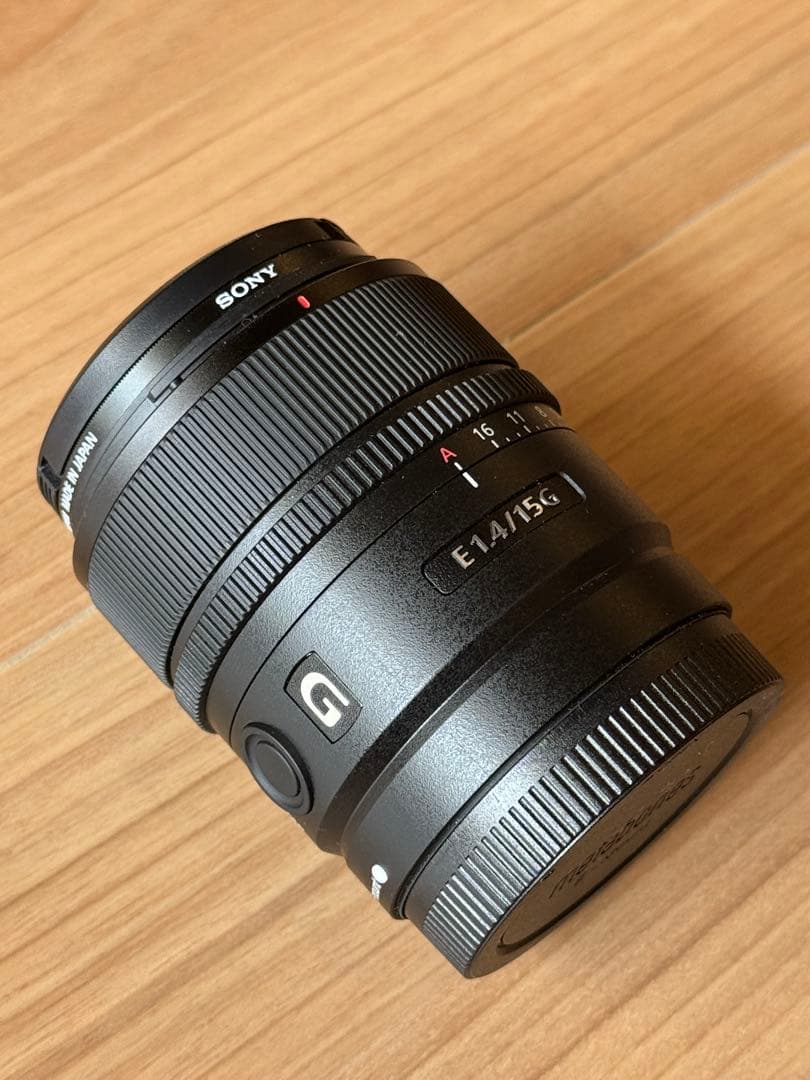 SONY E 15mm F1.4 G レンズ　箱付　ほぼ新品