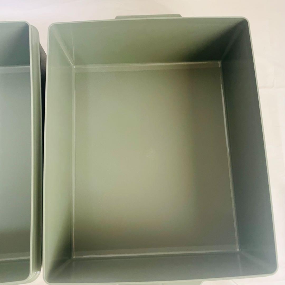 タッパーウェア 収納 スーパーケース 5個セット(深型2個+薄型3個)