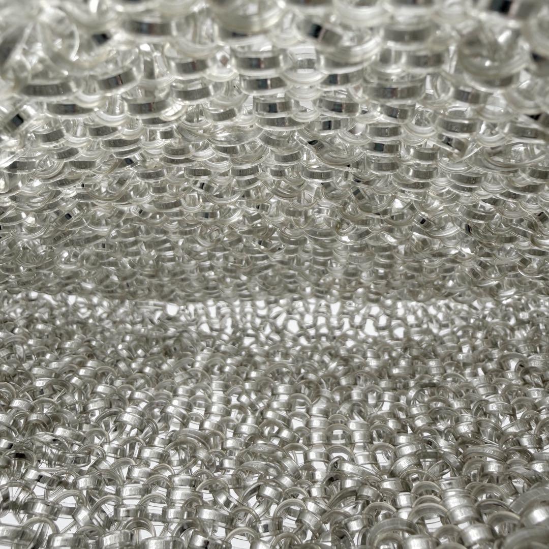 美品　アンテプリマ　スタンダード　スクエア　ミディアム　シルバー　チェーン付き