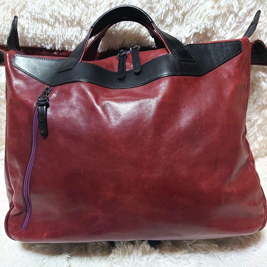 TIP ZONE ティップゾーン 本革 ショルダーバッグ 2way