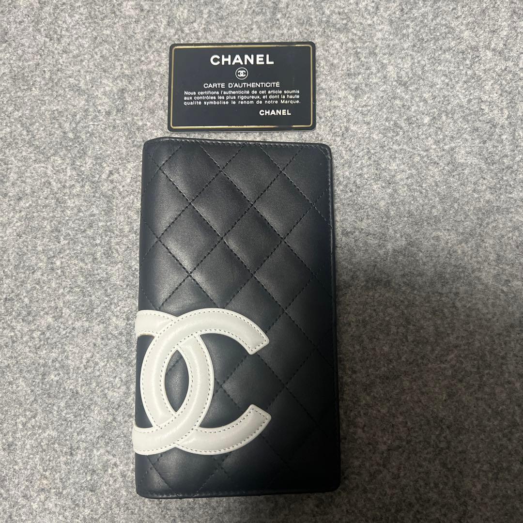 CHANEL シャネル カンボンライン 長財布