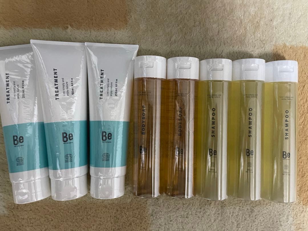 Beシリーズ スキンケア・シャンプー・トリートメントセット