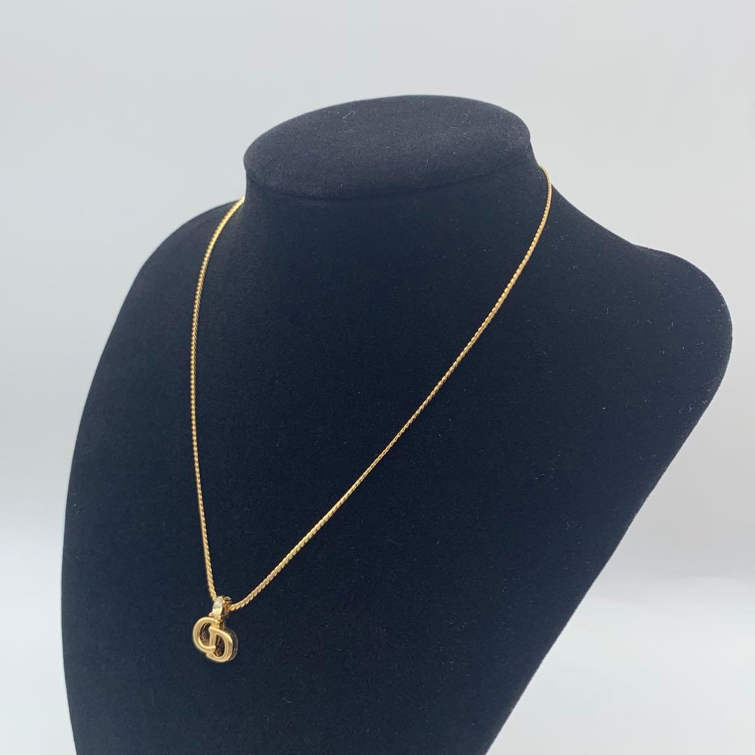 Christian Dior ディオール ラインストーン ネックレス