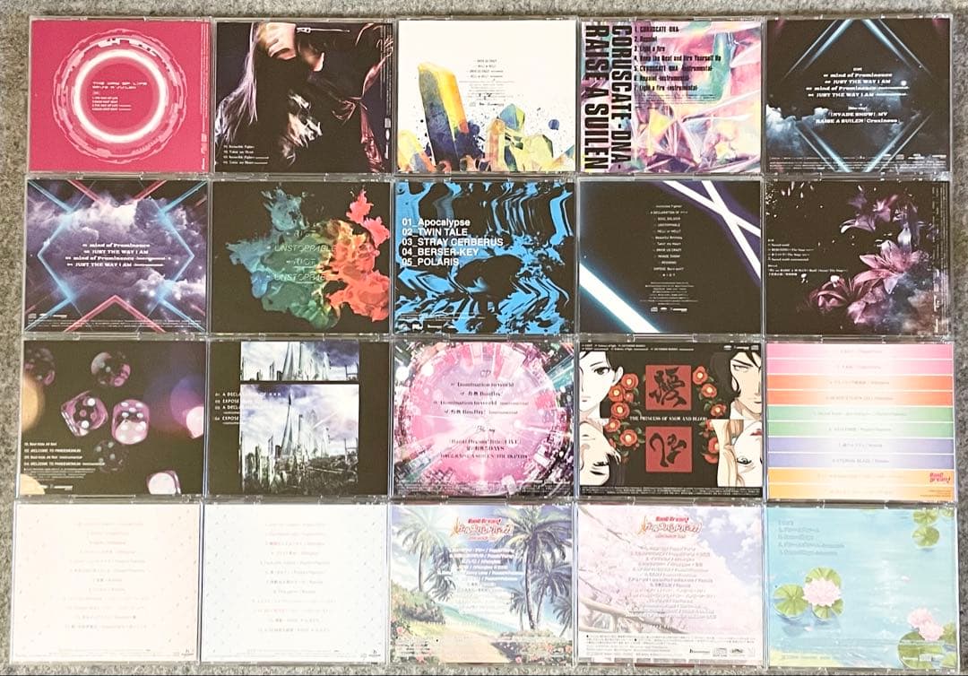 バンドリ CD まとめ売り 通常 限定 特典 封入 カード シール