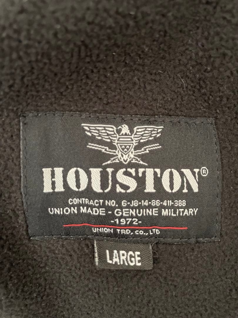 N-3B ヒューストン　Houston Ｌサイズ　ブラック　1度のみ着用