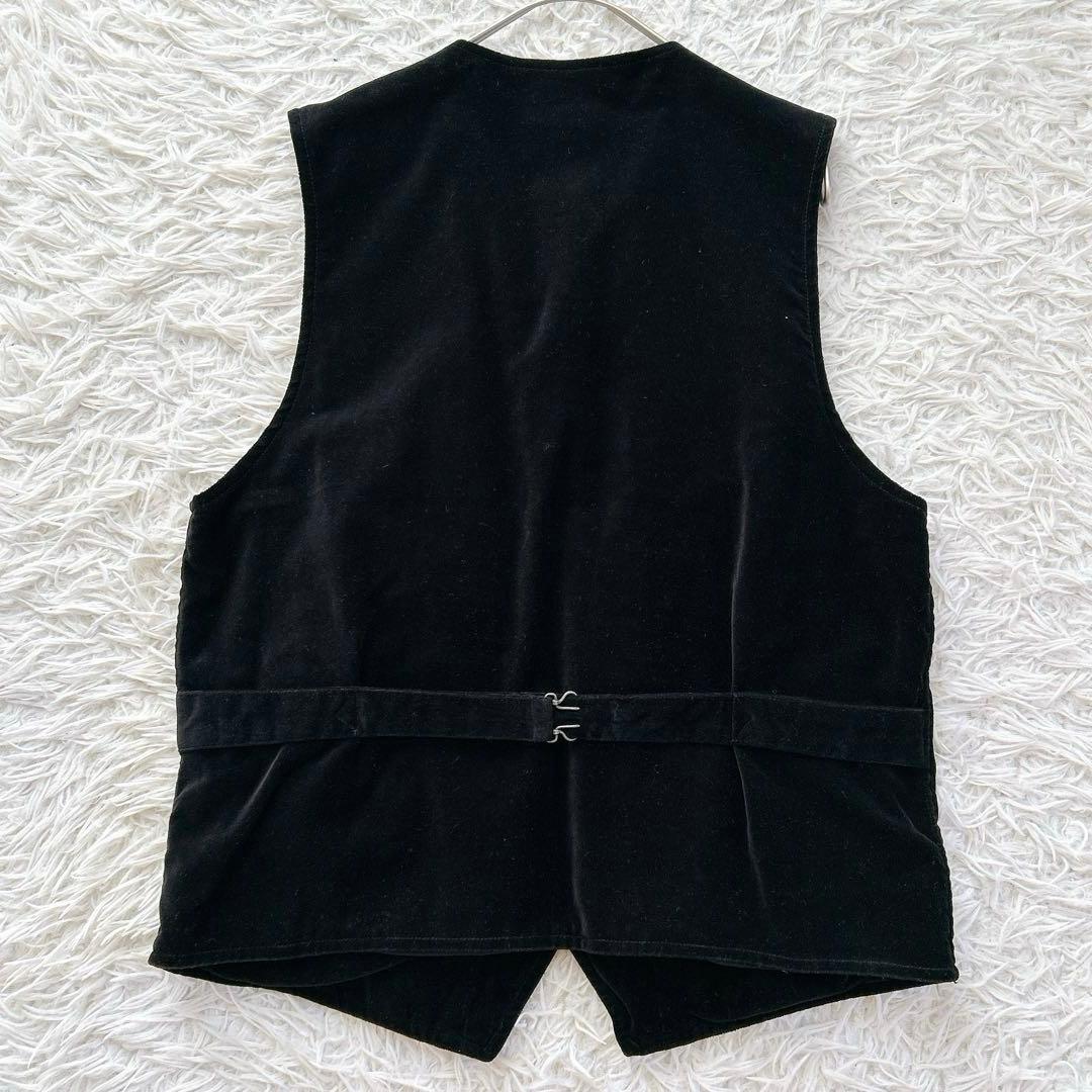 美品　ENGINEERED GARMENTS ベスト　ベロア　衿付き　USA製