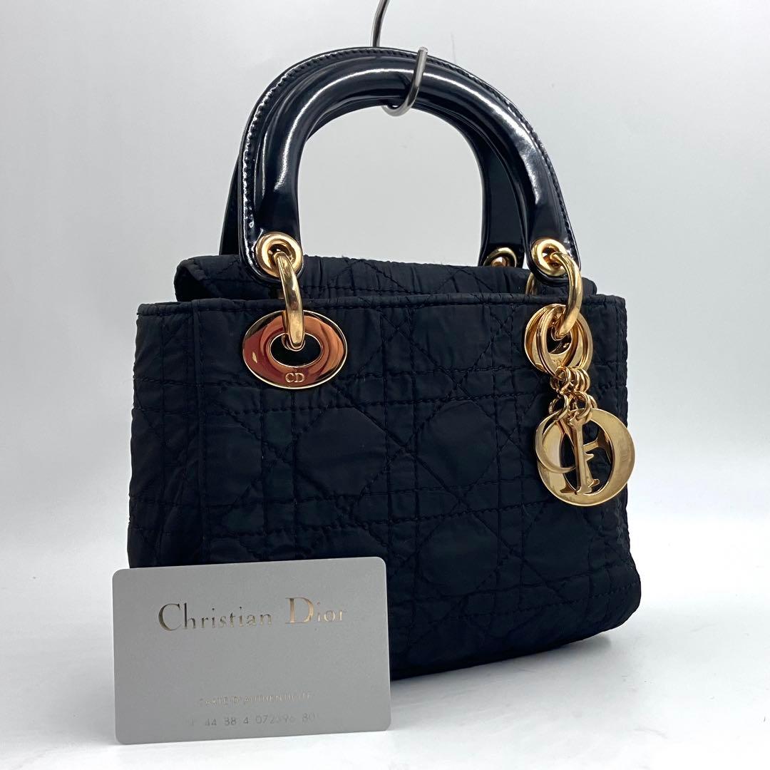 ディオール 3286ナノサイズ ミニ ハンドバッグ レディディオール 黒