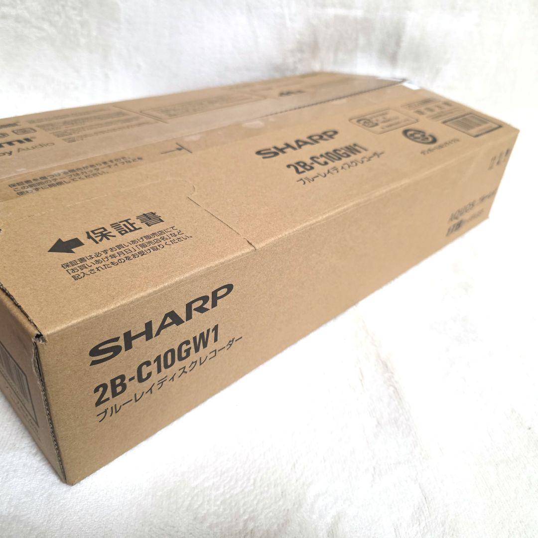 321】2025年】SHARP ブルーレイディスクレコーダー 2B-C10GW1