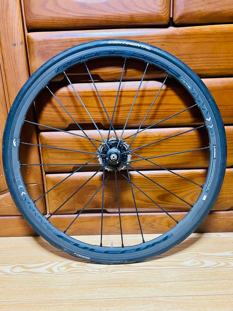 美品。FULCRUM RACING ZERO NITE C17 ホイールセット