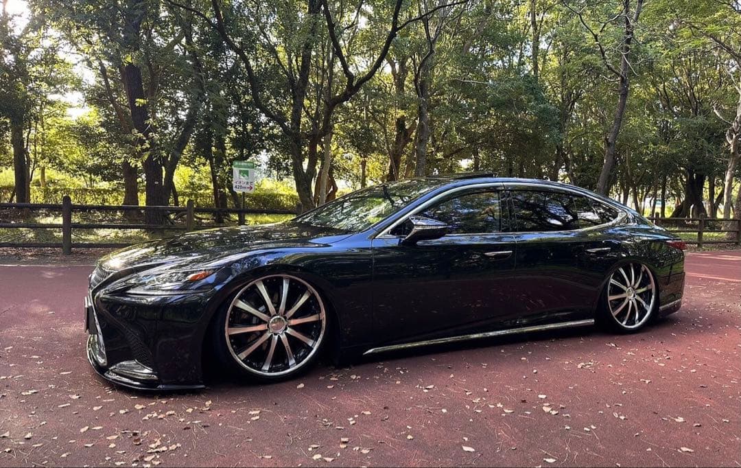 【塗装済】LS500前期レクソンEXCLUSIVEフロントリップスポイラー