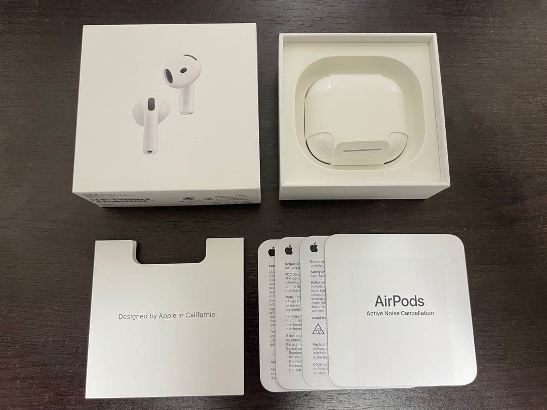 保証残あり 美品 Apple AirPods4 アクティブノイズキャンセリング