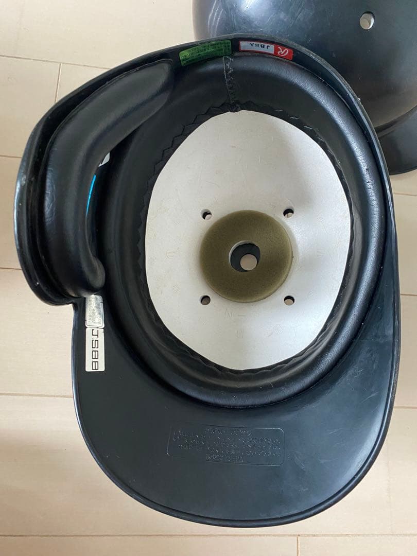 軟式野球用 ヘルメット ネイビー 8個セット JSBB