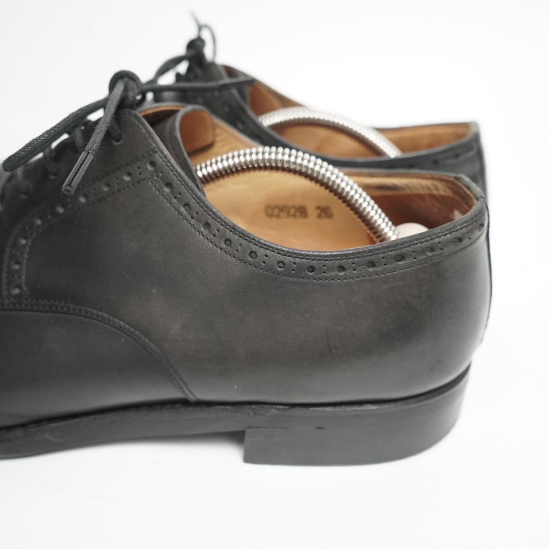 【美品】スコッチグレイン 革靴 レザー 本革 メダリオン ビジネス 26cm