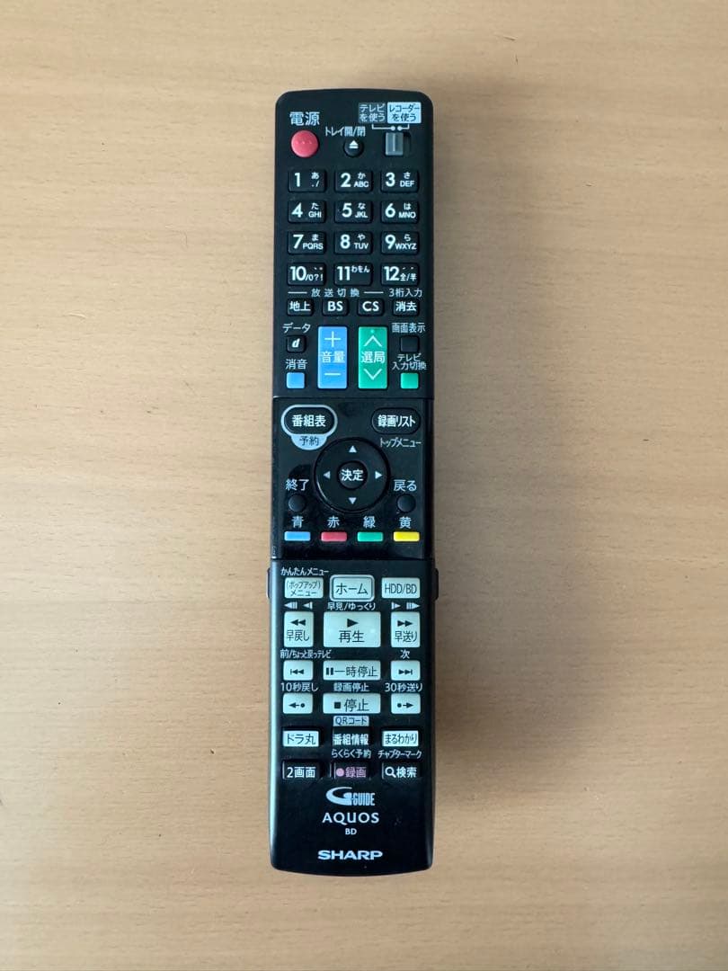 SHARP AQUOS ブルーレイディスクレコーダー　BD-W2800