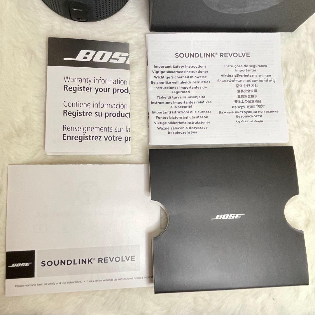 BOSE BluetoothスピーカーSoundLink Revolve BLK