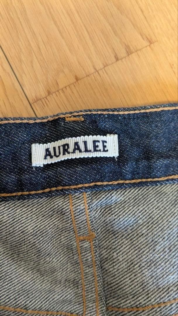 AURALEE / HARD TWIST DENIM 5P PANTS デニム