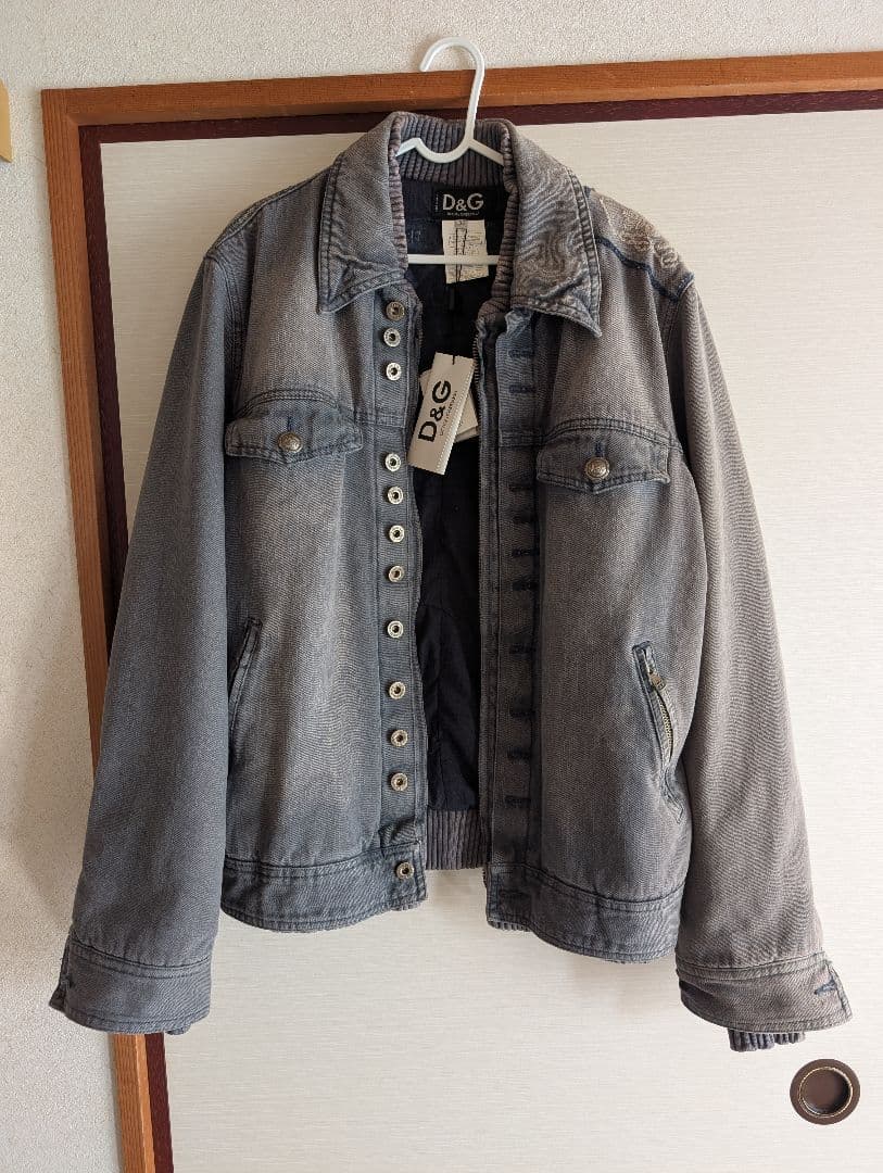 D&G デニムジャケット サイズ50 グレー