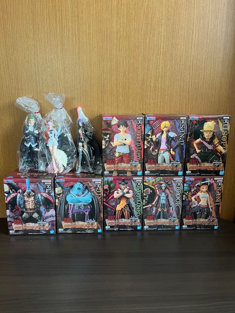 ワンピース レッド フィギュア まとめ売り