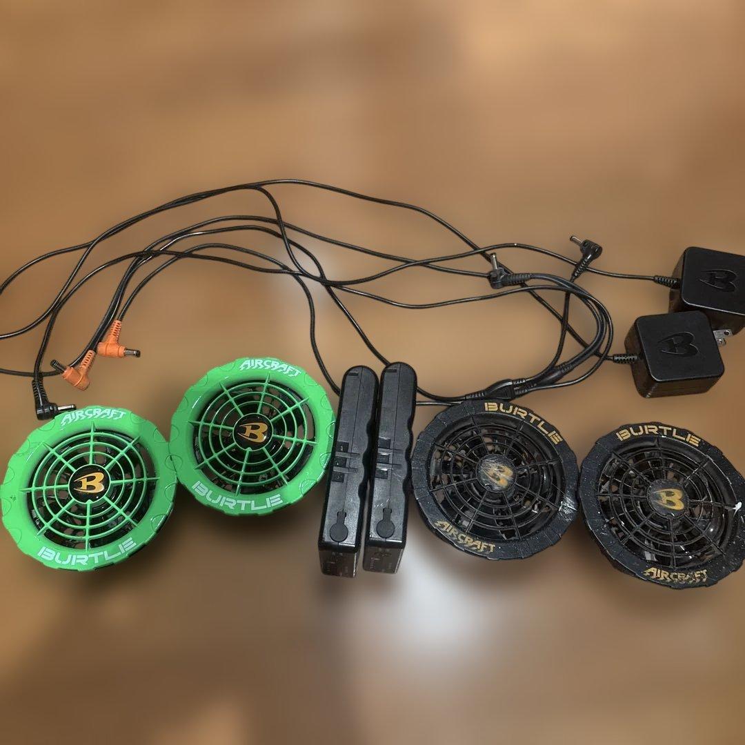 バートル 17ボルト バッテリーファンセット