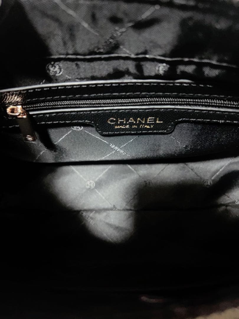 R.R.R♡ CHANEL ブラック キルティングバッグ
