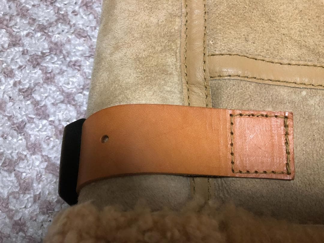 希少色 アヴィレックス AVIREX フライトジャケット B-3 ベージュ 38