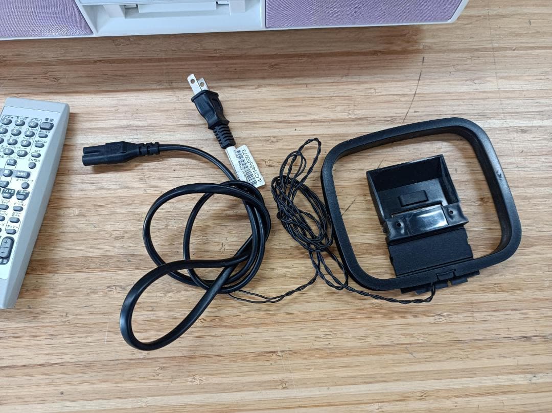 都《XWQLR》ビクター　RC-L1MD-P CD/MD　ポータブルシステム