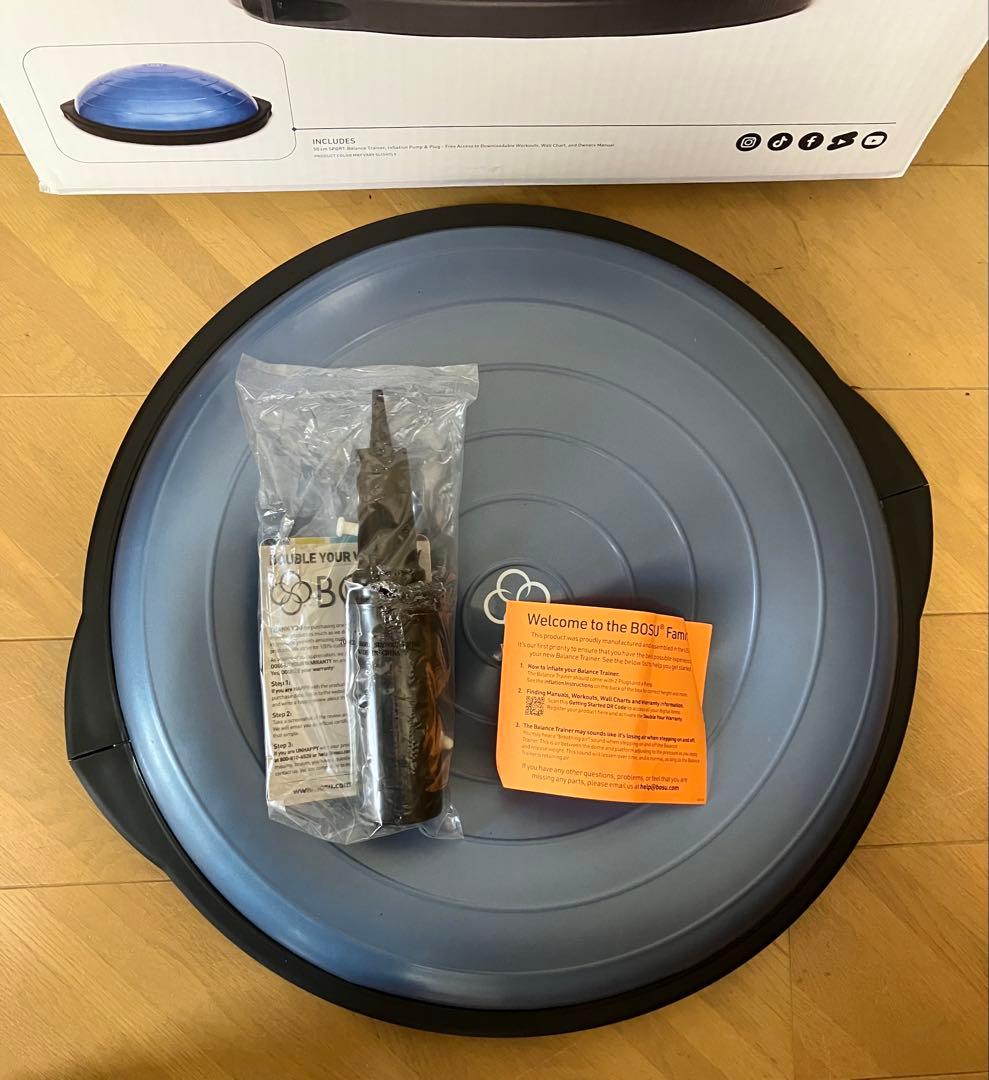 ボス バランストレーナーBOSU BALANCE TRAINER 新品ー径50㎝