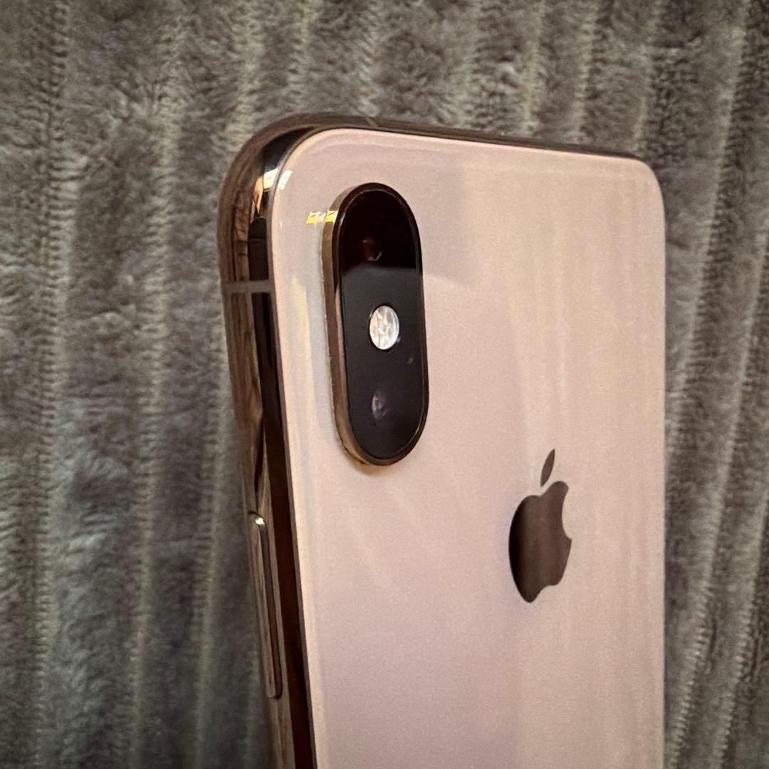 iPhone Xs max 512GB ゴールド　最大容量77%