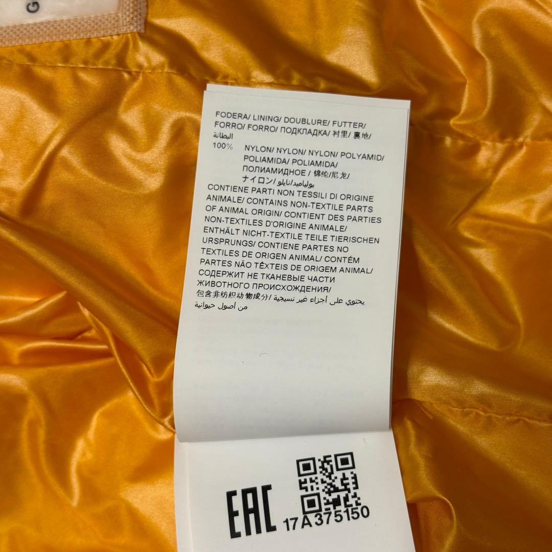 美品　タトラス　ダウンベスト　ポセイドン　黄色　02(M)