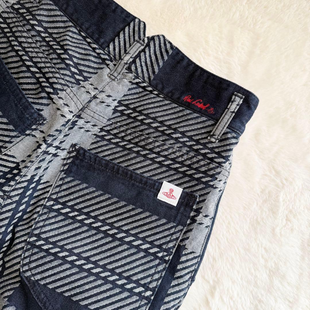 未使用級　ヴィヴィアンウェストウッド　サルエルパンツ　02 変形パンツ　チェック