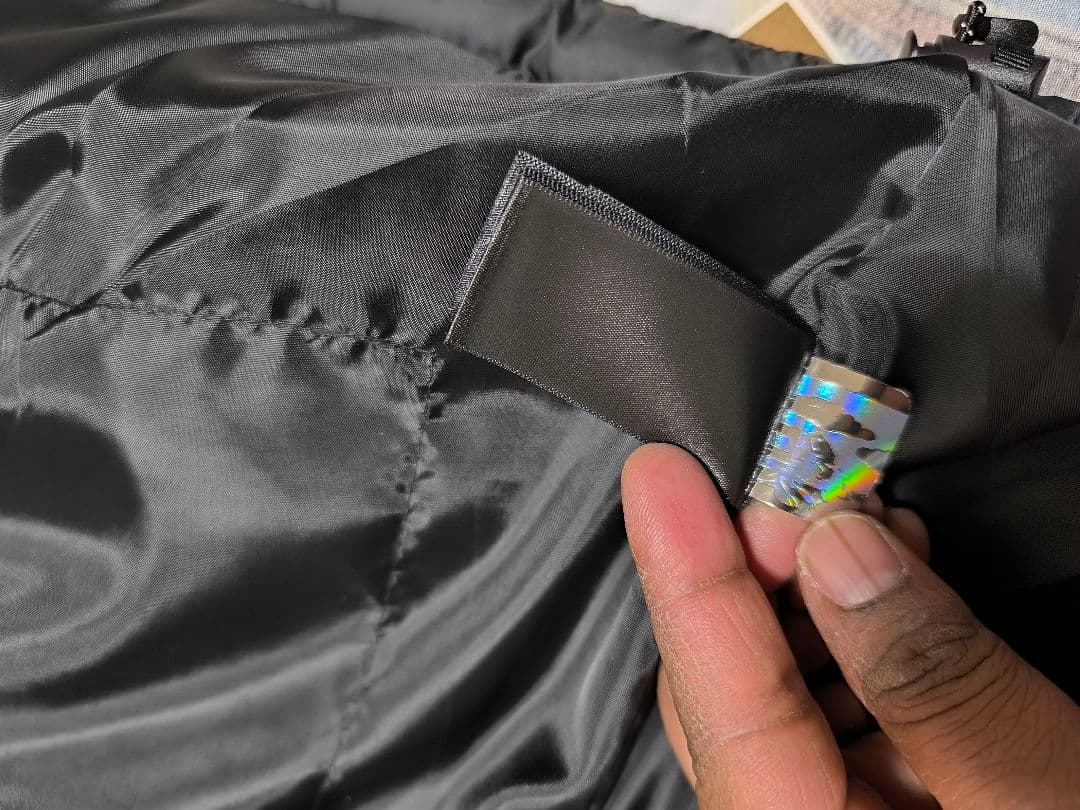 ジャケット・アウター THE NORTH FAC E Black Down Jacket Size L